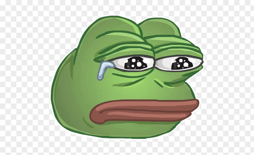Frog Pepe The Kermit Sticker Sadness PNG