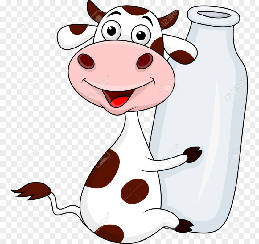 Milk Cattle Vector Graphics Clip Art Illustration PNG