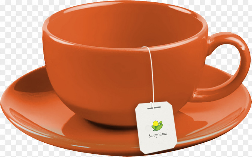 Tea Green Oolong Coffee Cup Bag PNG