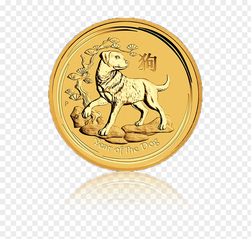 Dog Perth Mint DOG 2018 Bullion Coin Lunar Series PNG