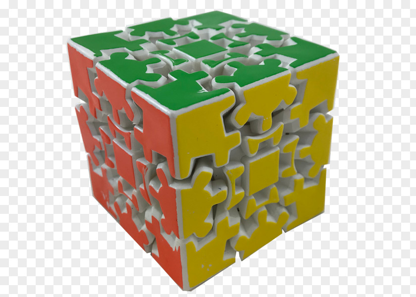 Gear Cube Puzzle Speedcubing PNG