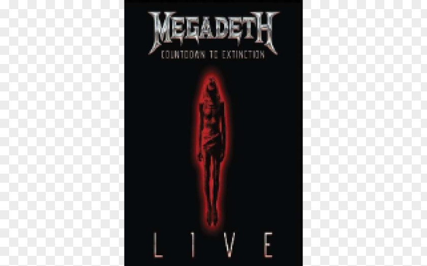 Megadeth Blu-ray Disc Countdown To Extinction: Live Compact DVD PNG