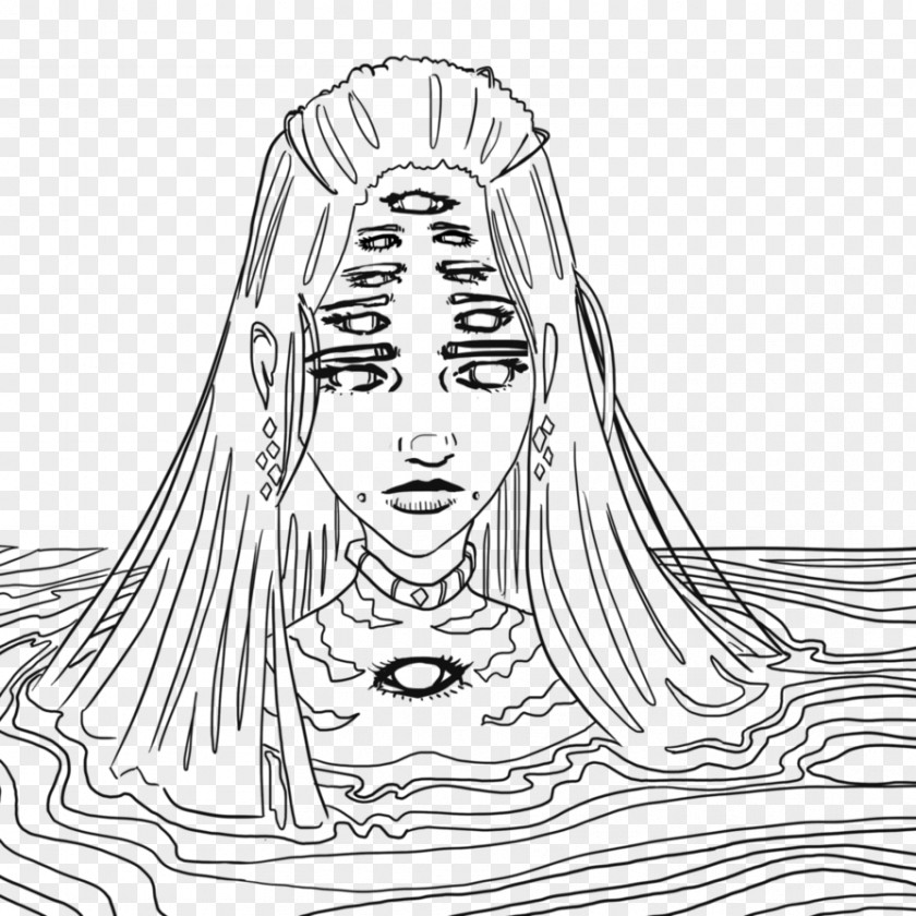 Melancholia Line Art Drawing White /m/02csf PNG