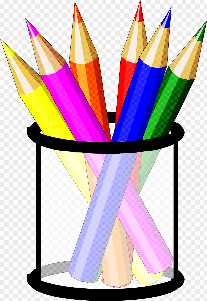 Office Supplies Crayon Clip Art Pencil Writing Implement Cone Graphic Design PNG