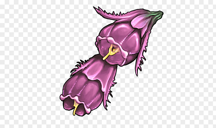 Pink Violet Magenta Plant Animation PNG