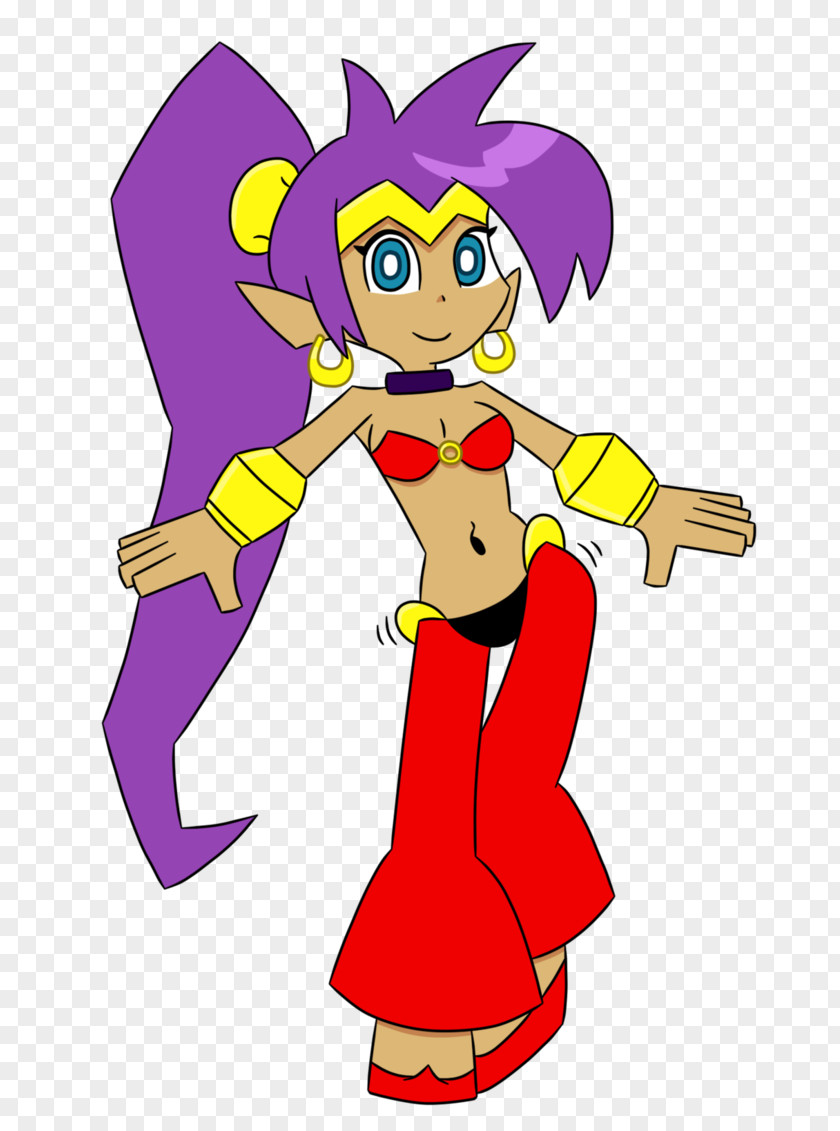Shantae Art Clip Cartoon Illustration PNG