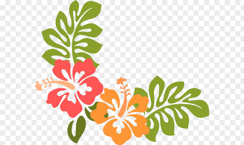 Yellow Hibiscus Clip Art PNG