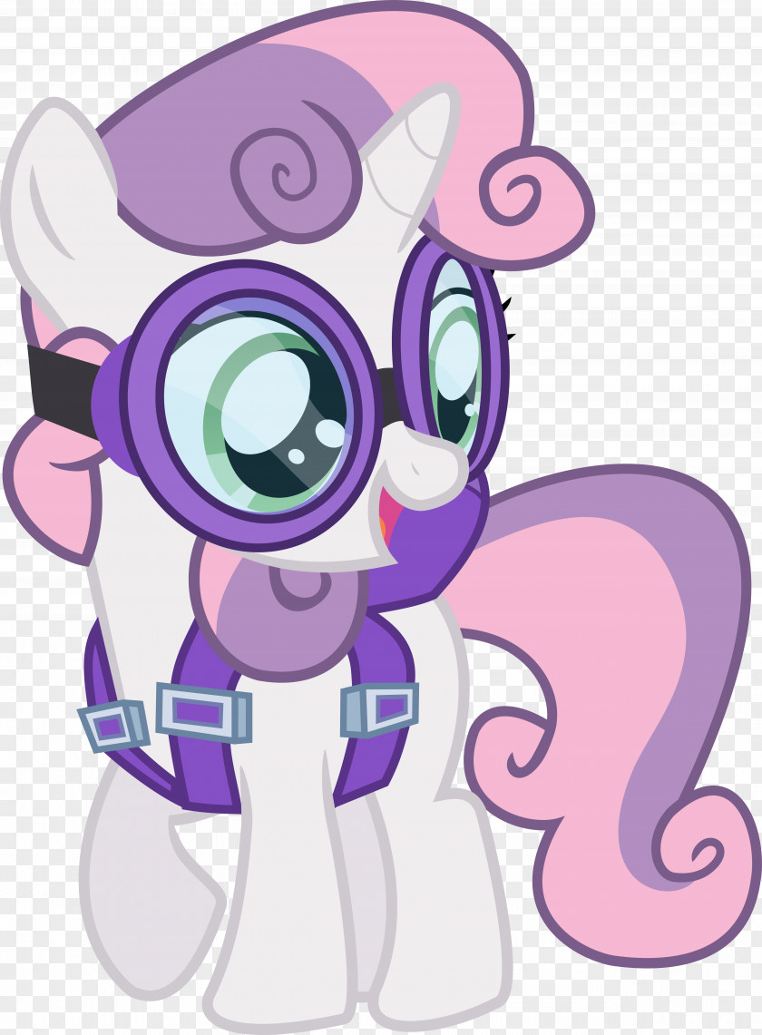 Belle Horse Pony Violet PNG