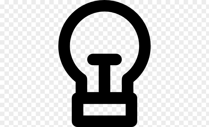 Lightbulb Icon Light Electricity Electric Power Industry Invention PNG