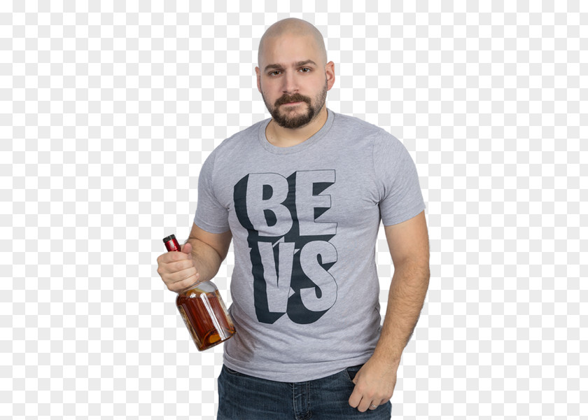 T-shirt Long-sleeved Beard Shoulder PNG