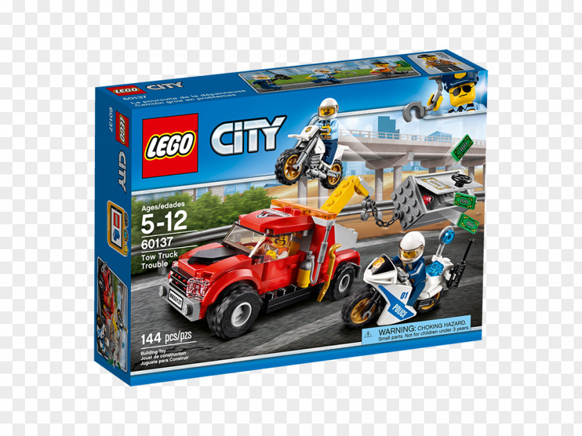 Tow City Lego LEGO 60137 Truck Trouble Toy Architecture PNG