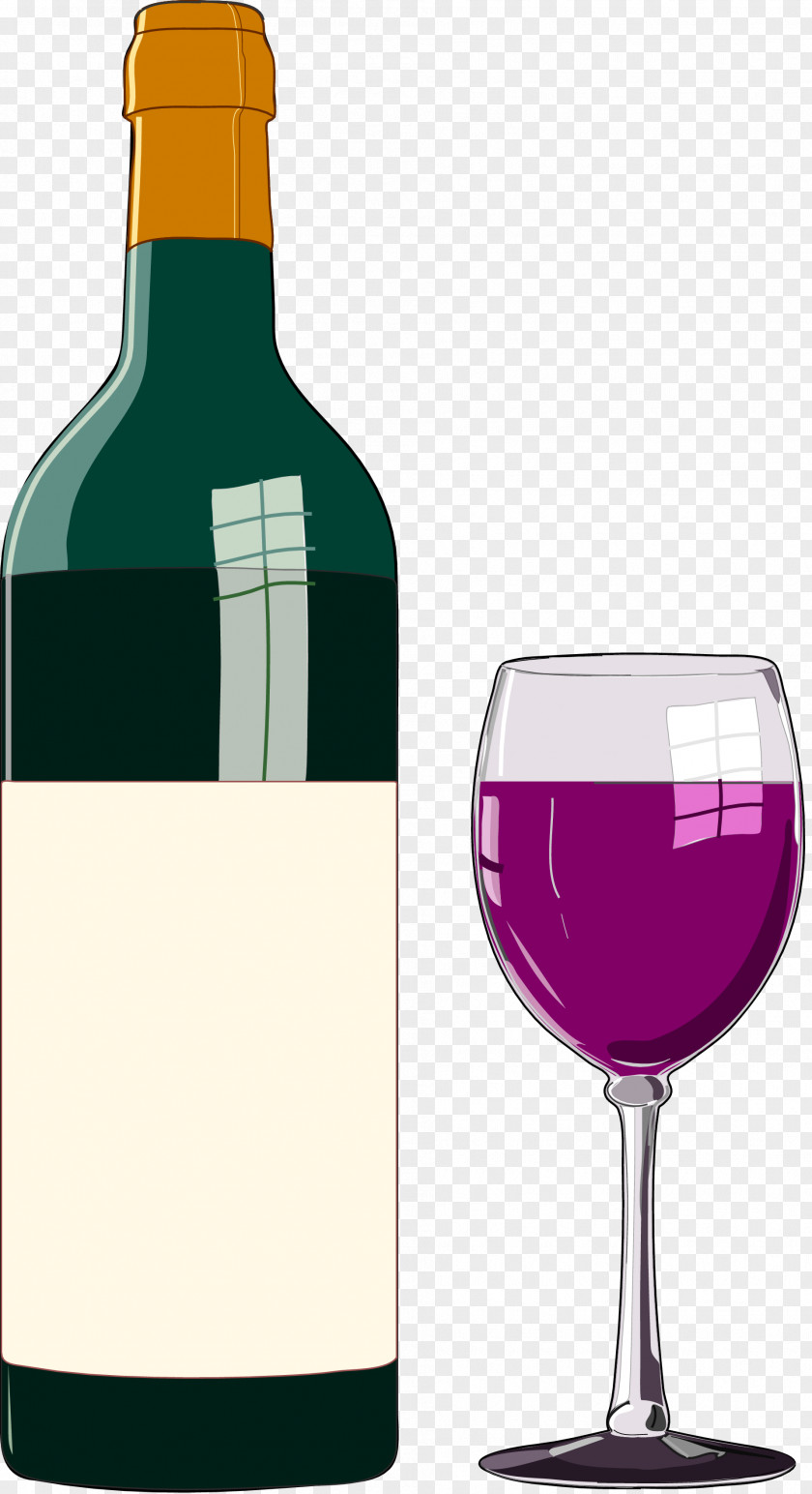 Wine Red White Champagne Clip Art PNG