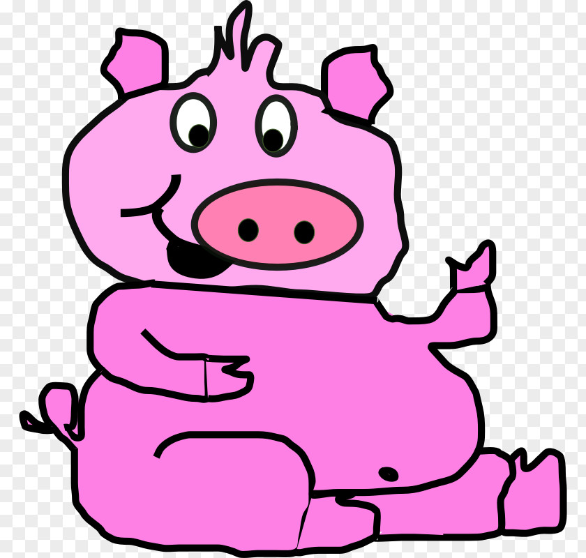 Farm Cartoon Pictures Domestic Pig Free Content Clip Art PNG