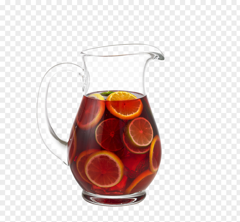 Orange Summer Drink Label Sangria Punch Carbonated Water Iced Tea PNG