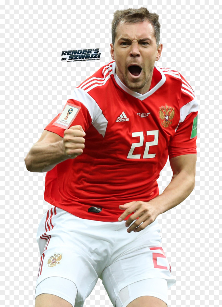 Russia Artem Dzyuba National Football Team 2018 World Cup Player PNG