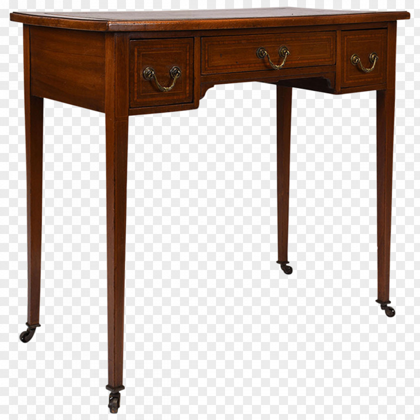 Antique Table Writing Desk Secretary Partners PNG