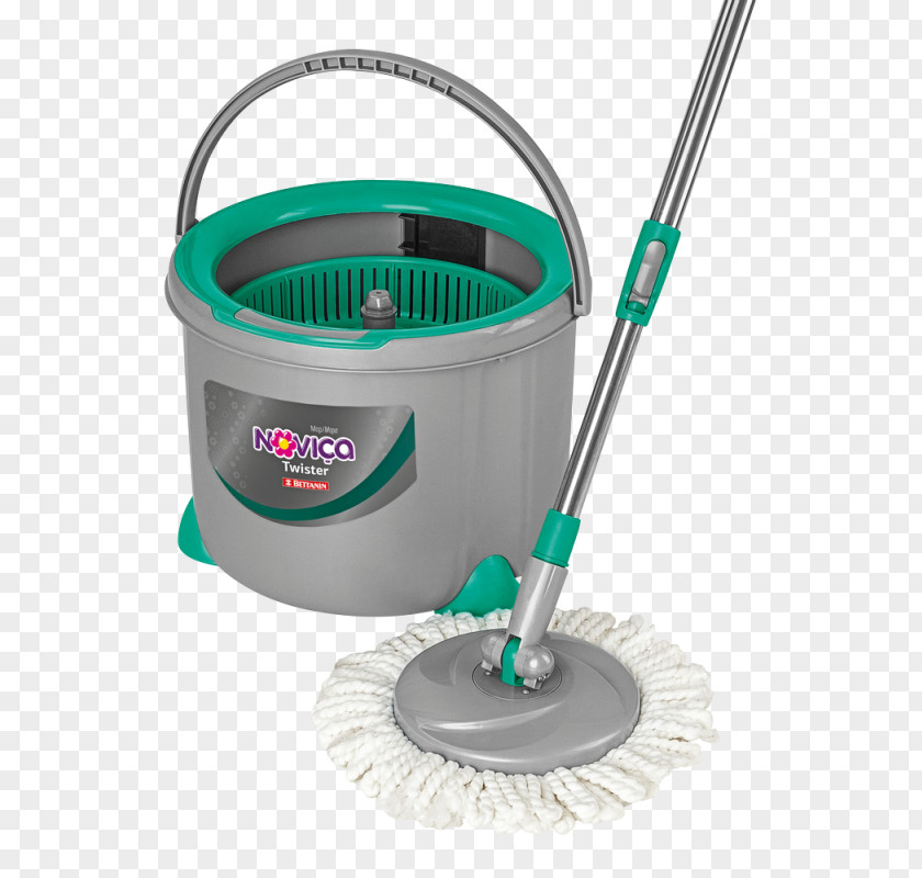 Bucket Mop Broom Squeegee Cleaning PNG