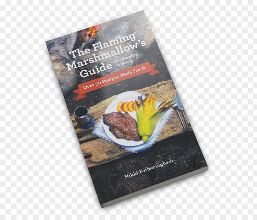 Campfire Advertising Marshmallow Outdoor Cooking Book PNG