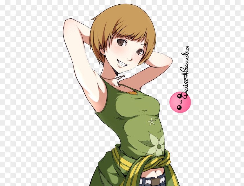 Chie Satonaka Shin Megami Tensei: Persona 4 4: Dancing All Night Arena Golden PNG