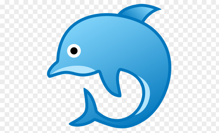 Emoji Common Bottlenose Dolphin Unicode PNG