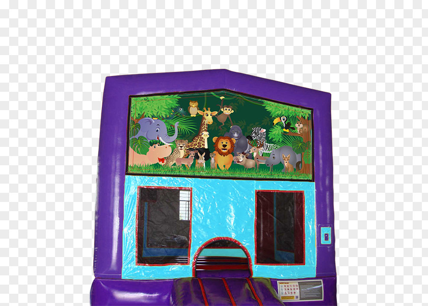Fun Bounce House Picture Frames Multimedia Square Meter PNG
