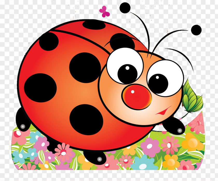 Joaninha Ladybird Beetle Paper Clip Art PNG