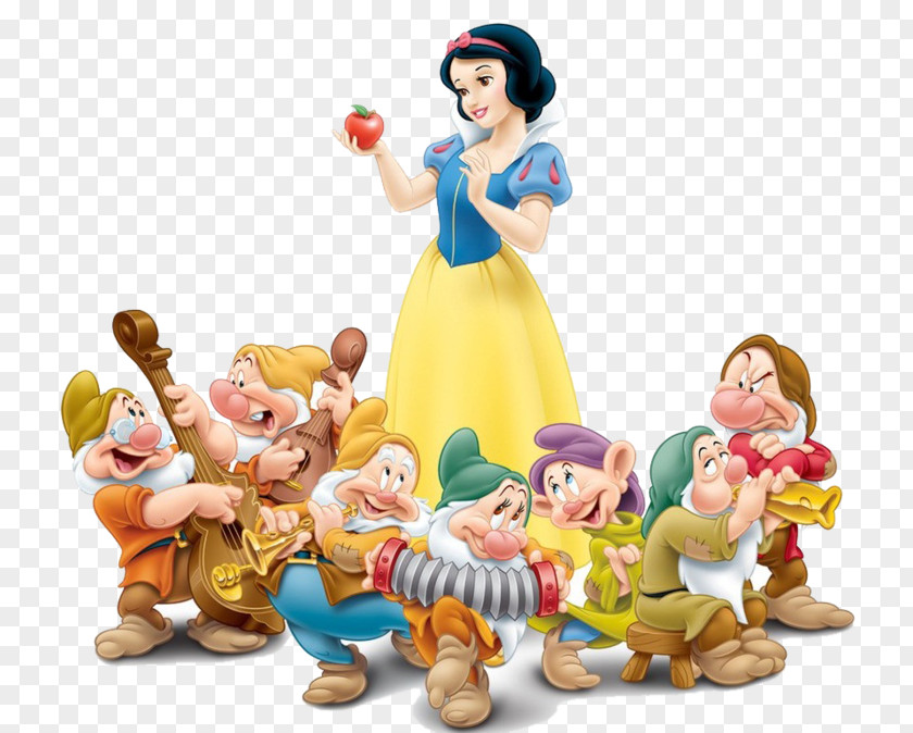 Belle Drawing Snow White Evil Queen Magic Mirror Dopey Bashful PNG