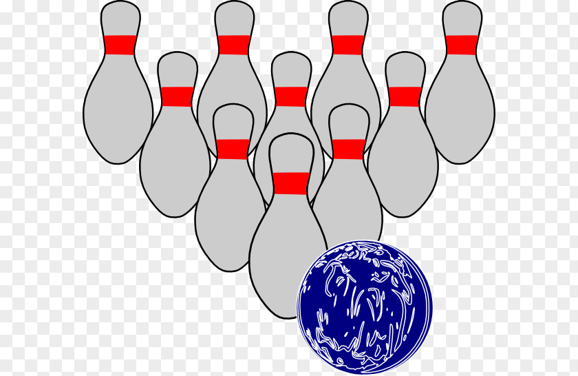 Bowling Nine-pin Pin Clip Art PNG