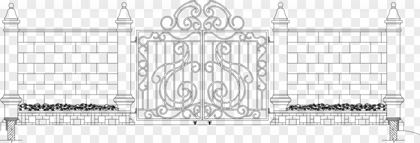 Cell Vector Iron Gate Material Architecture Facade PNG