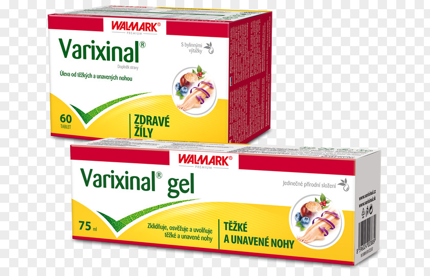 Gotu Kola Walmark VARIXINAL Gel 75ml Dietary Supplement Tabl. 60 Foot Vein PNG