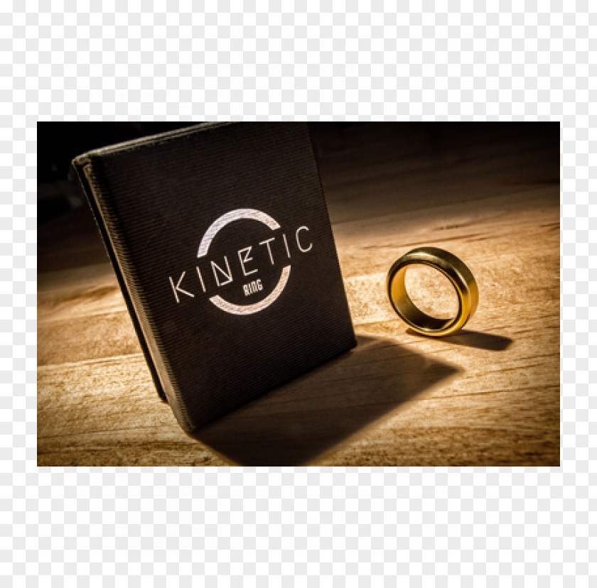 Ring Size Kinetic Energy Gold PNG