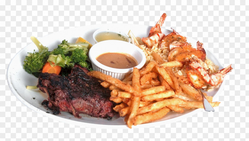 Deep Fried French Fries Steak Frites Barbecue Caridean Shrimp PNG