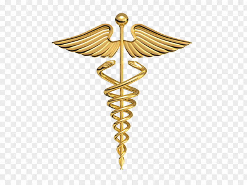Gold Plate Medicine Staff Of Hermes Symbol Physician Clip Art PNG