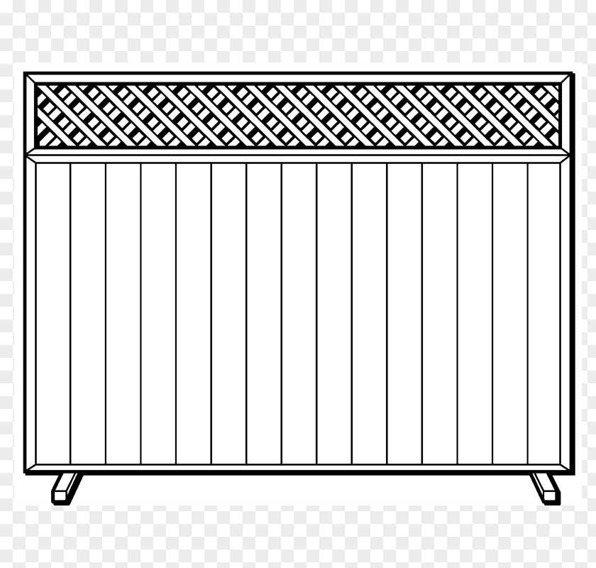 Home Furniture Material Fence Black M PNG