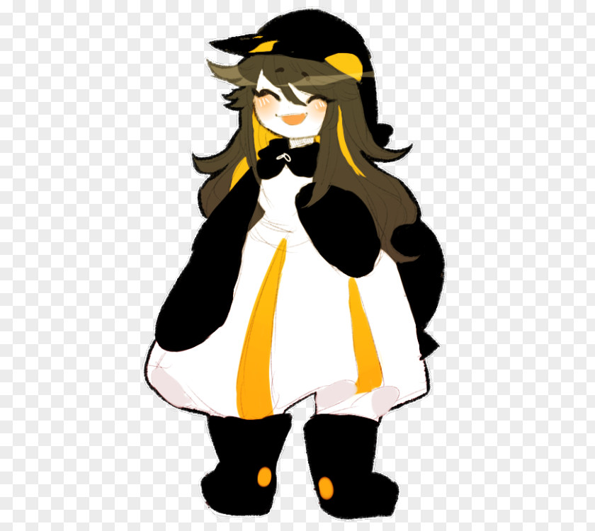 Penguin Character Costume Clip Art PNG