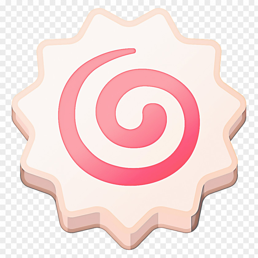 Sticker Beige Pink Background PNG