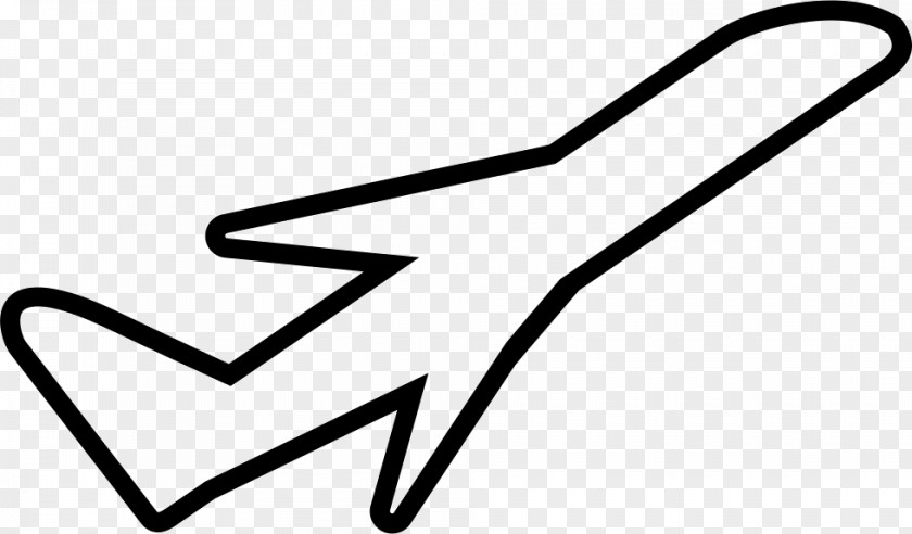 Airplane Icon FontCreator High-Logic Design Triangle PNG
