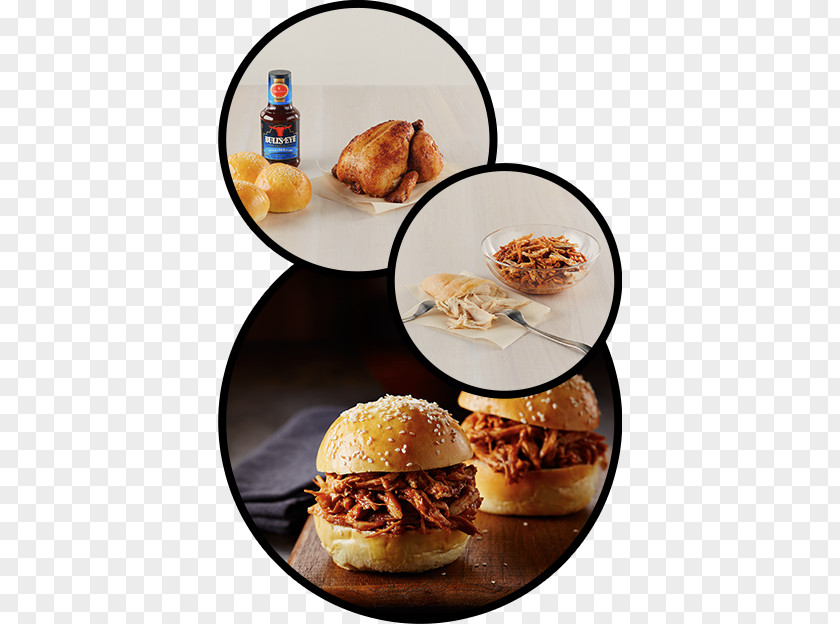 Barbecue Chicken Breakfast Sandwich Slider Fast Food Hamburger Junk PNG