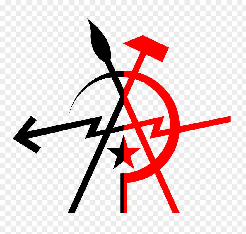 Graphic Lightning Bolt T-shirt Anarchist Communism Social Anarchism PNG