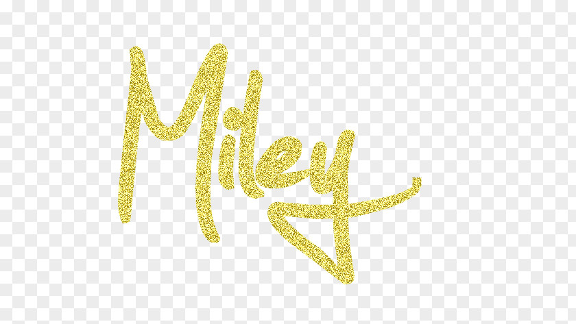 Miley Cyrus Font Body Jewellery PNG