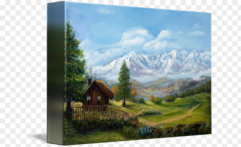 Painting Oil Landscape PNG