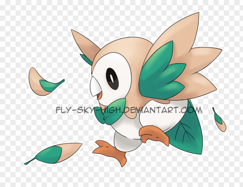 Pokemon Pokémon Rowlet Hoothoot Noctowl PNG