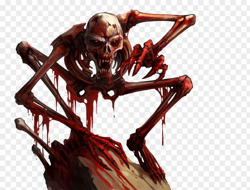 Skull Blood Pathfinder Roleplaying Game Human Skeleton D20 System Dungeons & Dragons PNG