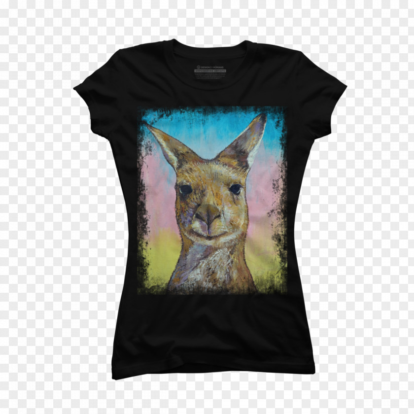 T-shirt Sleeve Neck Animal PNG