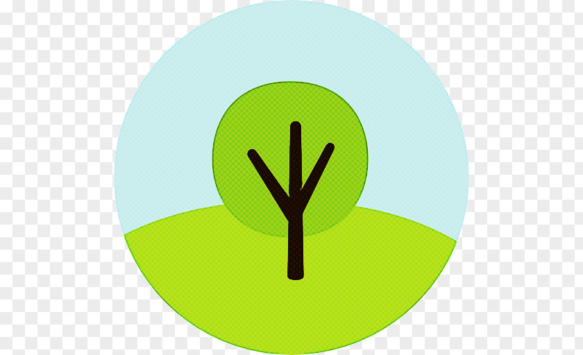 Tableware Logo Green Leaf PNG