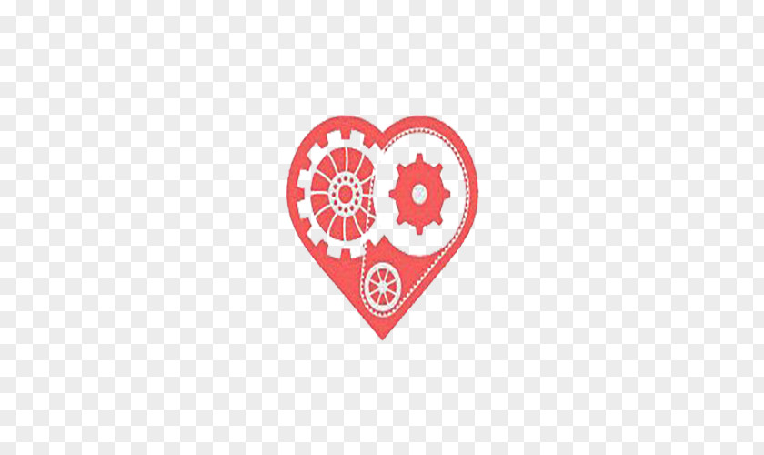 Technology Red Heart Graphic Design Minimalism Art PNG