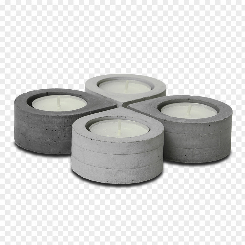 Candle Concrete Candlestick Tealight Architectural Engineering PNG