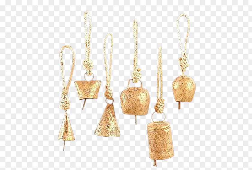Earrings Jewellery Gold Metal Brass PNG