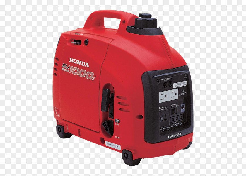 Generator Honda Motor Company Electric Power Equipment EU1000i Inverter Engine-generator PNG