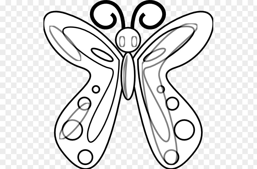 Kenzi Cliparts Butterfly Black And White Drawing Clip Art PNG